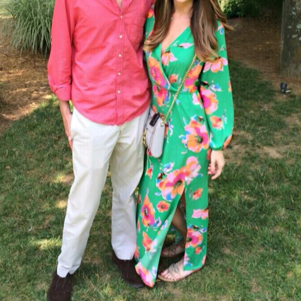 Long Sleeved Spring Maxi Dress